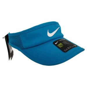 NIKE Featherlight Tennis Visor Turquoise M122 NEW